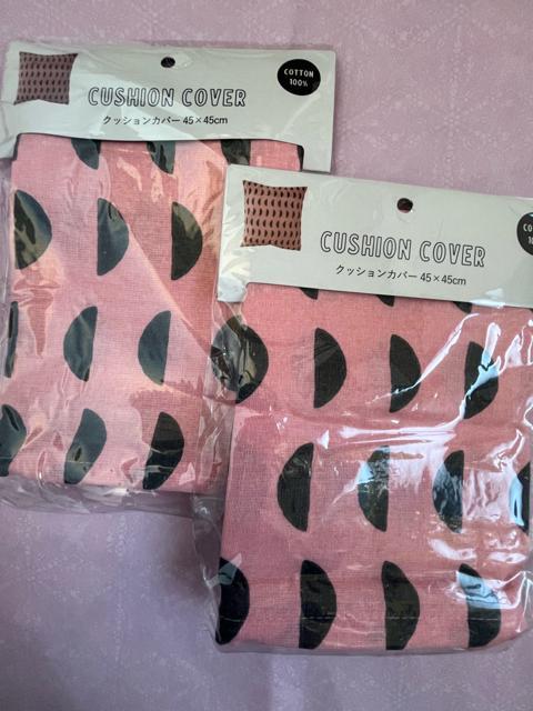 クッションカバー!2枚セット!新品!45×45センチ!ファスナー式!同色柄です。 < インテリア/ライフ クッションカバー!2枚セット!新品!45×45センチ!ファスナー式!同色柄です。 < インテリア/ライフの