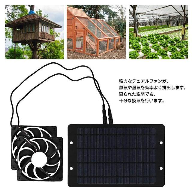 �\�[���[�t�@�� ���C�� 2�� �L�b�g 10W �\�[���[�p�l�� ���z�����d ���O�p �r�C ���C ��C�z�� �ȒP�ݒu �{���� ���� �� �� �C���e���A/���C�t�� 