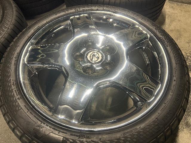 8072153)美品レクサスLS430純正アルミホイール30セルシオユーロメッキ4本バリ溝タイヤセット225/45ZR18送料無料 < 自動車/バイク 8072153)美品レクサスLS430純正アルミホイール30セルシオユーロメッキ4本バリ溝タイヤセット225/45ZR18送料無料 < 自動車/バイク