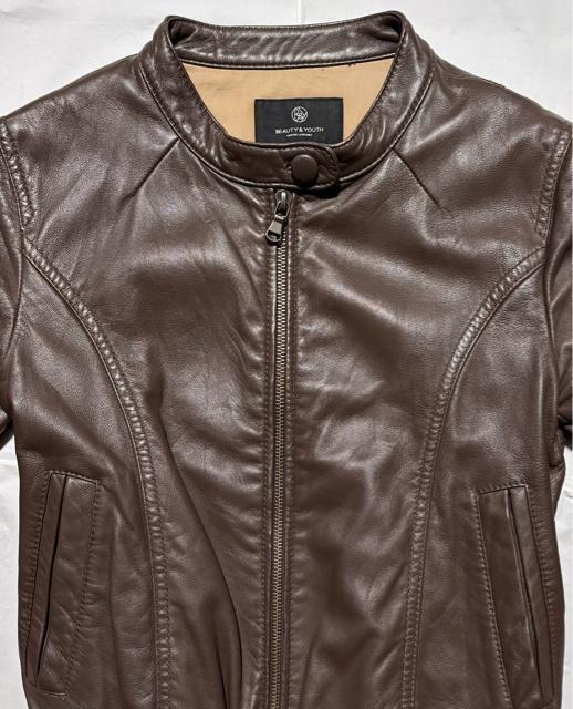 美品 UNITED ARROWS ユナイテッドアローズ 定価4万円程 高級柔らか 羊革 ラム レザー ジャケット S 春 アウター < 女性ファッション 美品 UNITED ARROWS ユナイテッドアローズ 定価4万円程 高級柔らか 羊革 ラム レザー ジャケット S 春 アウター < 女性ファッションの