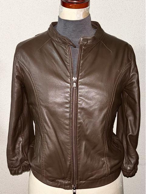 美品 UNITED ARROWS ユナイテッドアローズ 定価4万円程 高級柔らか 羊革 ラム レザー ジャケット S 春 アウター < 女性ファッション 美品 UNITED ARROWS ユナイテッドアローズ 定価4万円程 高級柔らか 羊革 ラム レザー ジャケット S 春 アウター < 女性ファッションの