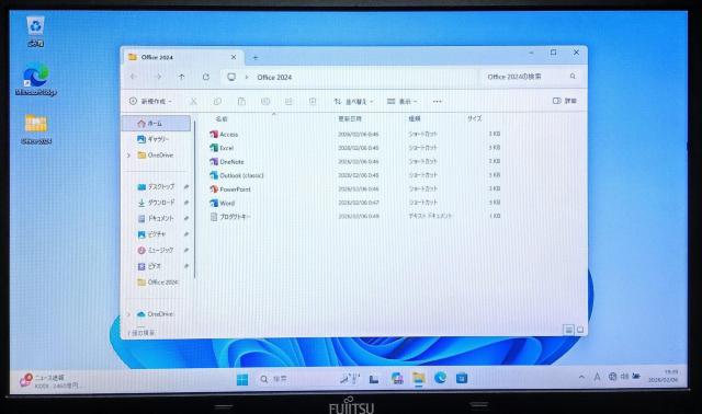 FUJITSU LIFEBOOK Corei5 ������8GB SSD256GB DVD Windows11 Office2024 �� PC�{��/���Ӌ@��� 