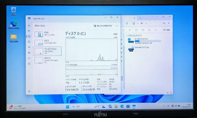 FUJITSU LIFEBOOK Corei5 ������8GB SSD256GB DVD Windows11 Office2024 �� PC�{��/���Ӌ@��� 