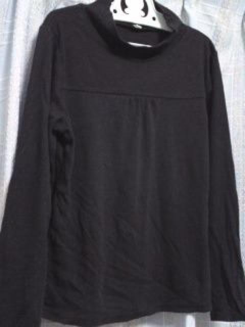 黒の長T★インナーにも(#^_^#)140〜美品 < キッズ/ベビー  黒の長T★インナーにも(#^_^#)140〜美品 < キッズ/ベビーの