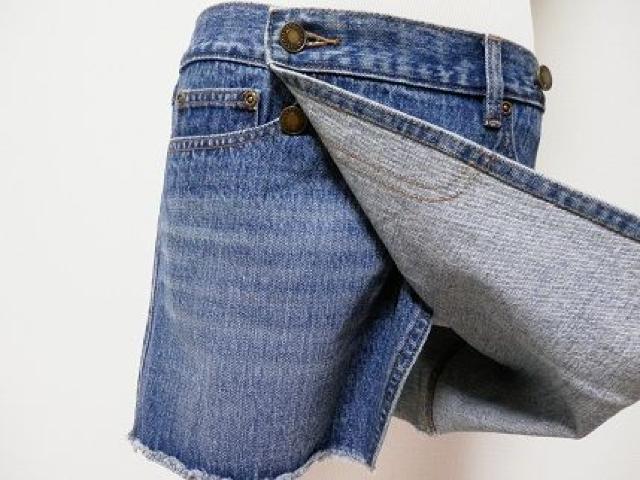 デニム巻きスカートミニ丈2WAY綺麗なブルージーンズ < ブランド デニム巻きスカートミニ丈2WAY綺麗なブルージーンズ < ブランドの