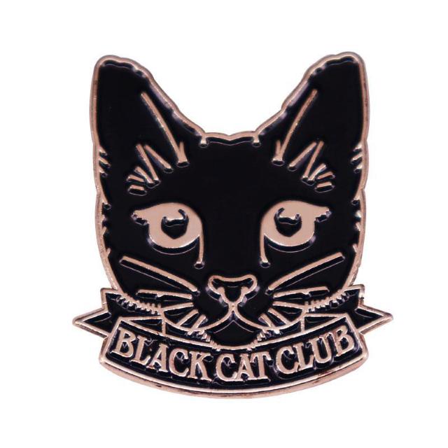 新品 黒猫クラブ BLACK CAT CLUB ピンブローチ < 女性アクセサリー/時計  新品 黒猫クラブ BLACK CAT CLUB ピンブローチ  < 女性アクセサリー/時計の