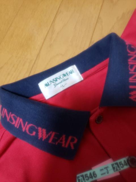 ☆美品☆MUNSINGWEARマンシング☆長袖ポロシャツ☆L < ブランド ☆美品☆MUNSINGWEARマンシング☆長袖ポロシャツ☆L < ブランドの