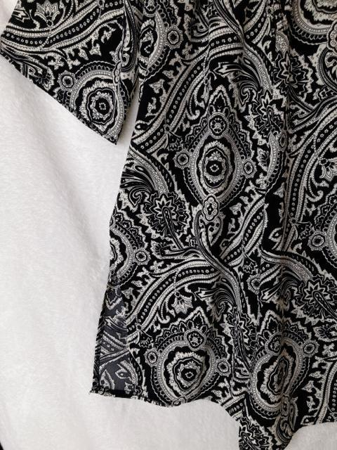 Suneue ボタニカル バンダナ柄 ロング ガウン はおり トップス M 羽織 N2m < 女性ファッション  Suneue ボタニカル バンダナ柄 ロング ガウン はおり トップス M 羽織 N2m < 女性ファッションの