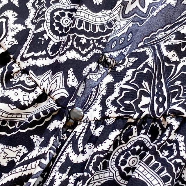 Suneue ボタニカル バンダナ柄 ロング ガウン はおり トップス M 羽織 N2m < 女性ファッション  Suneue ボタニカル バンダナ柄 ロング ガウン はおり トップス M 羽織 N2m < 女性ファッションの