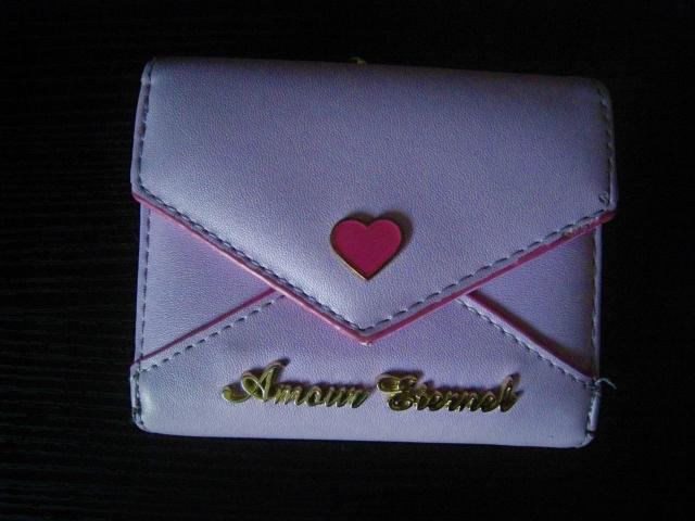 ハートチャームミニウォレット/がま口三つ折り財布 < 女性ファッション  ハートチャームミニウォレット/がま口三つ折り財布  < 女性ファッションの