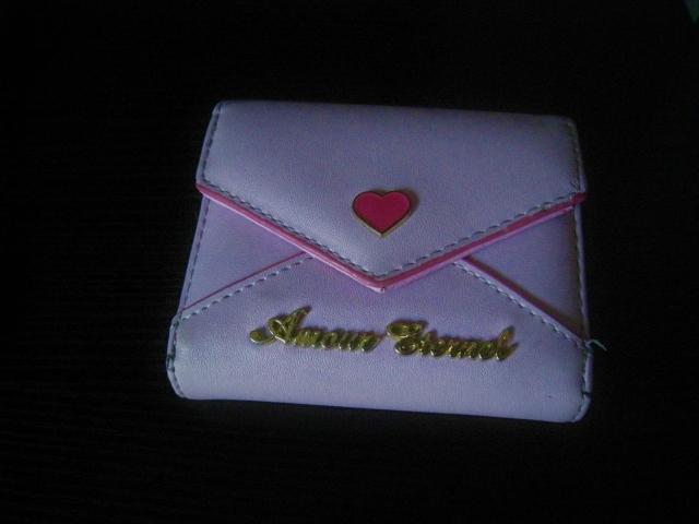 ハートチャームミニウォレット/がま口三つ折り財布 < 女性ファッション  ハートチャームミニウォレット/がま口三つ折り財布 < 女性ファッションの