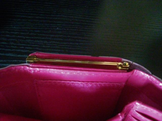 ハートチャームミニウォレット/がま口三つ折り財布 < 女性ファッション  ハートチャームミニウォレット/がま口三つ折り財布 < 女性ファッションの