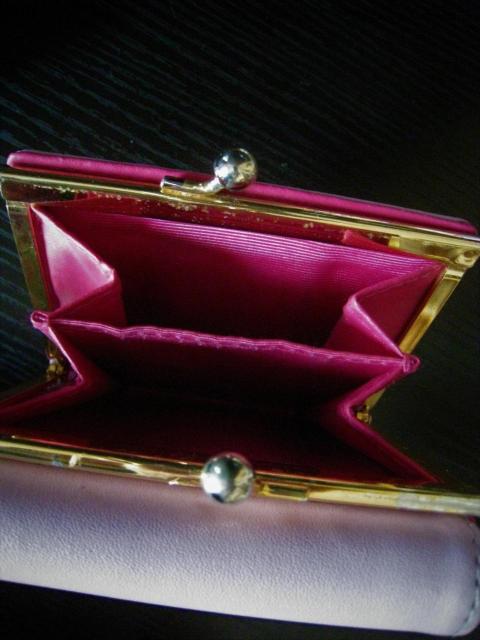 ハートチャームミニウォレット/がま口三つ折り財布 < 女性ファッション  ハートチャームミニウォレット/がま口三つ折り財布 < 女性ファッションの