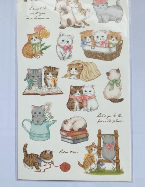 ベビー ねこ 子猫 コラージュ 素材 デコレーション シール マスキングテープ N2m < インテリア/ライフ  ベビー ねこ 子猫 コラージュ 素材 デコレーション シール マスキングテープ N2m < インテリア/ライフの