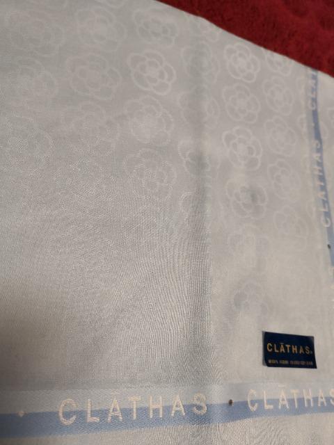 レア CLATHAS  クレイサス 大判 ハンカチ 柔らかい素材 水色 < ブランド  レア CLATHAS  クレイサス 大判 ハンカチ 柔らかい素材 水色  < ブランドの