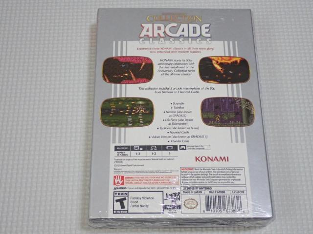 SWITCH★ARCADE CLASSICS ANNIVERSARY COLLECTION 海外版 北米版 < ゲーム本体/ソフト  SWITCH★ARCADE CLASSICS ANNIVERSARY COLLECTION 海外版 北米版 < ゲーム本体/ソフトの