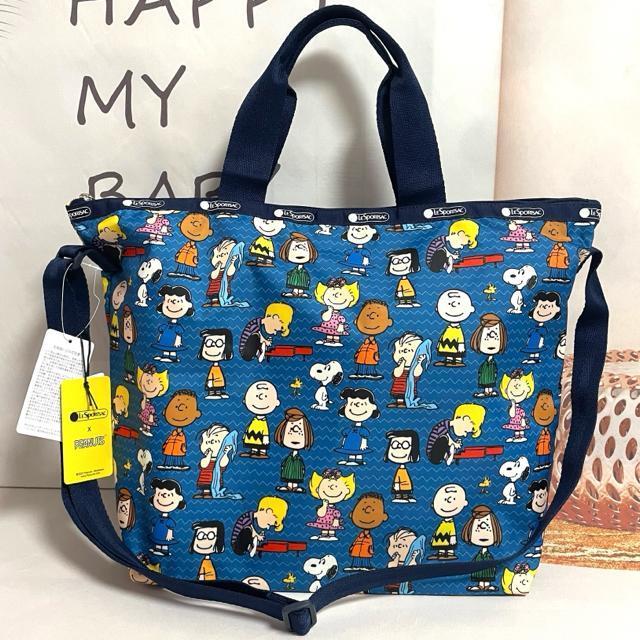 ★新品★レスポートサック LeSportsac スヌーピー ピーナッツギャング トートバッグ ショルダーバッグ 2WAYトート < 女性ファッション  ★新品★レスポートサック LeSportsac スヌーピー ピーナッツギャング トートバッグ ショルダーバッグ 2WAYトート  < 女性ファッションの