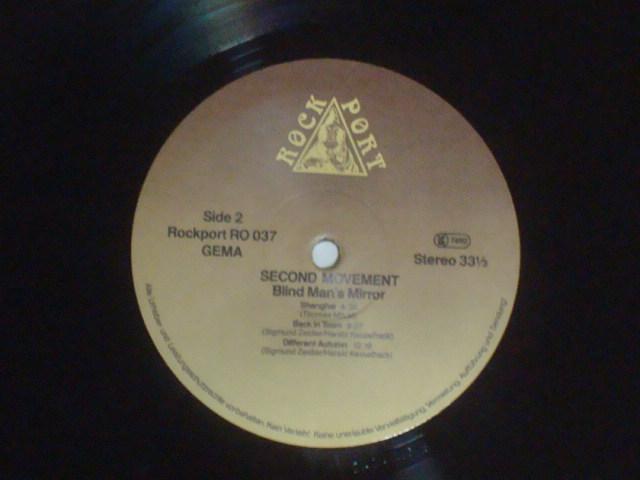 BLIND MAN`S MIRROR / SECOND MOVEMENT hCcLP  CD/DVD/rfI 