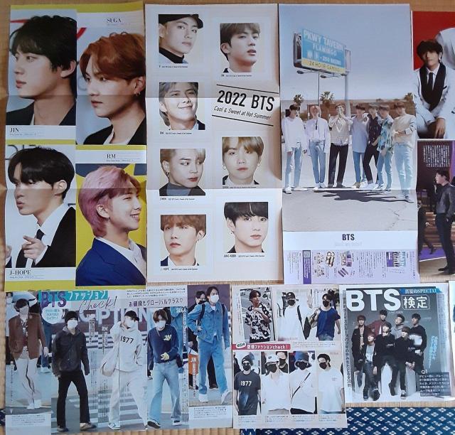 BTS 特製 ポスター お宝カット 切り抜き 大量 グラミー賞 貴重 写真 グッズ 貴重ショット コレクション 雑誌 週刊誌 < タレントグッズ  BTS 特製 ポスター お宝カット 切り抜き 大量 グラミー賞 貴重 写真 グッズ 貴重ショット コレクション 雑誌 週刊誌 < タレントグッズの