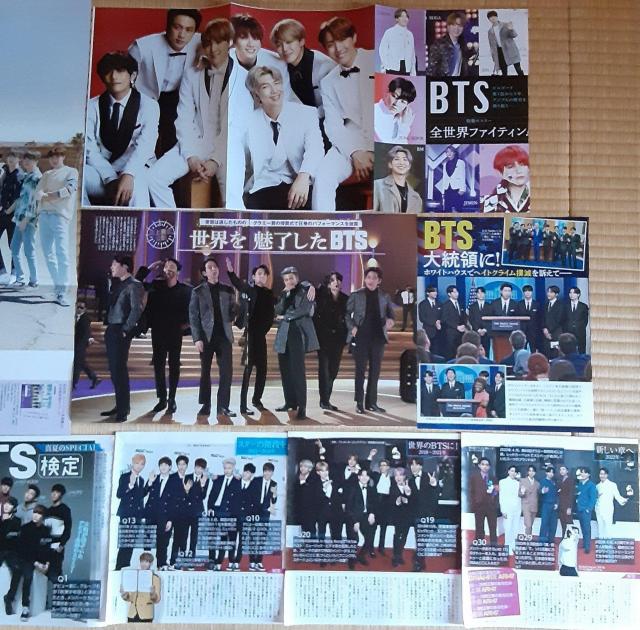 BTS 特製 ポスター お宝カット 切り抜き 大量 グラミー賞 貴重 写真 グッズ 貴重ショット コレクション 雑誌 週刊誌 < タレントグッズ  BTS 特製 ポスター お宝カット 切り抜き 大量 グラミー賞 貴重 写真 グッズ 貴重ショット コレクション 雑誌 週刊誌 < タレントグッズの
