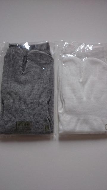 新品未開封☆足袋ソックス★3点セット☆ホワイト/グレー★ < 女性ファッション  新品未開封☆足袋ソックス★3点セット☆ホワイト/グレー★ < 女性ファッションの