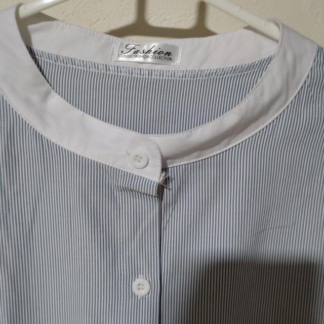 ストライプ柄長袖ワンピース < 女性ファッション ストライプ柄長袖ワンピース < 女性ファッションの