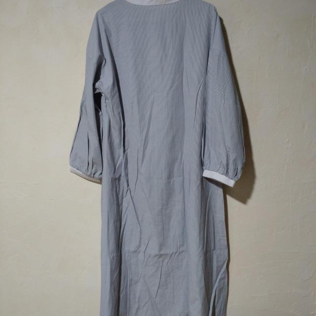 ストライプ柄長袖ワンピース < 女性ファッション ストライプ柄長袖ワンピース < 女性ファッションの