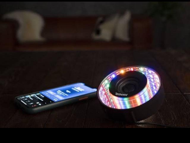 dime雑誌付録★ Bluetooth リズムライトスピーカー < インテリア/ライフ dime雑誌付録★ Bluetooth リズムライトスピーカー < インテリア/ライフの