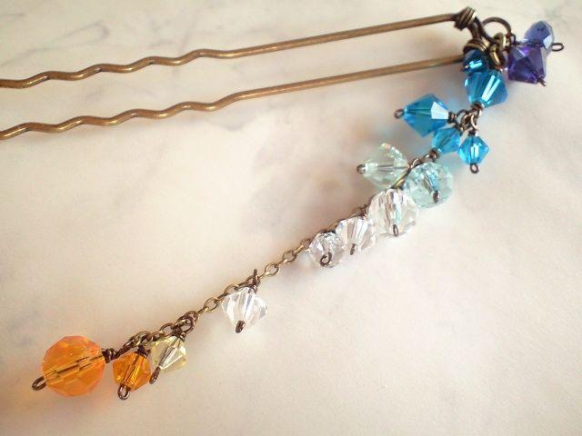 *色かんざし*夕暮れ 11012 < 女性ファッション  *色かんざし*夕暮れ 11012  < 女性ファッションの