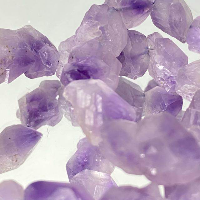 《二本セット》ケニア産 シリウスアメジスト ラフカットブレス < 女性アクセサリー/時計  《二本セット》ケニア産 シリウスアメジスト ラフカットブレス < 女性アクセサリー/時計の