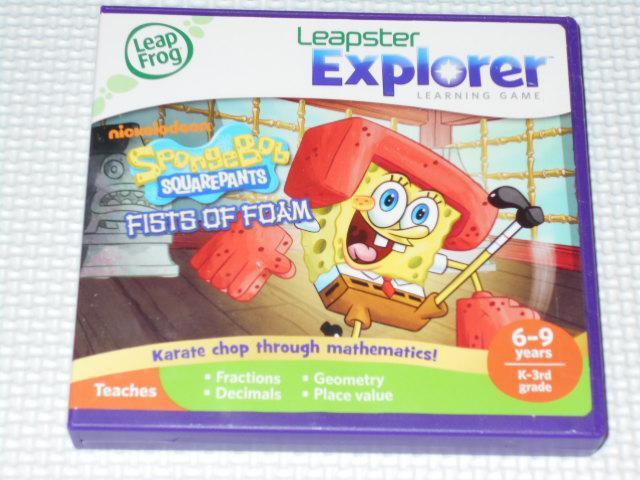 Leapster Explorer SPONGEBOB SQUAREPANTS   Q[{/\tg 
