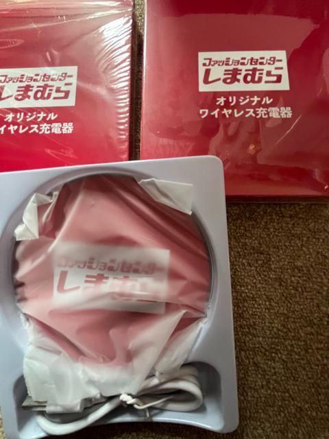 2個セット!しまむら!新品!未開封一つ!写真撮影のみ開封一つの、非売品!オリジナル ワイヤレス充電器! < ホビー  2個セット!しまむら!新品!未開封一つ!写真撮影のみ開封一つの、非売品!オリジナル ワイヤレス充電器! < ホビーの