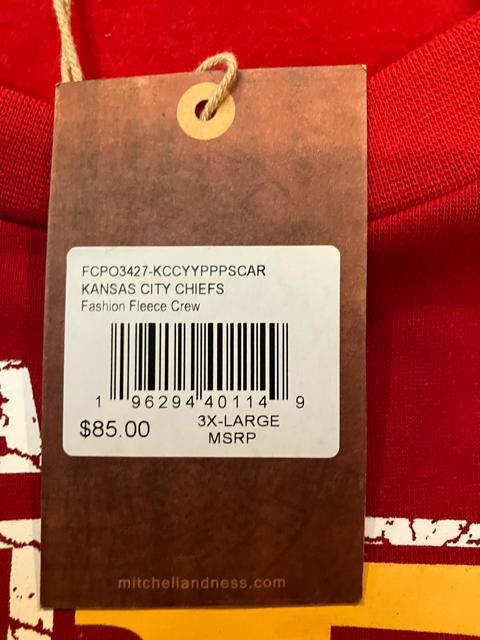 CANSAS CITY CHIEFS 傫size3XL XEFbgg[i[  jt@bV 