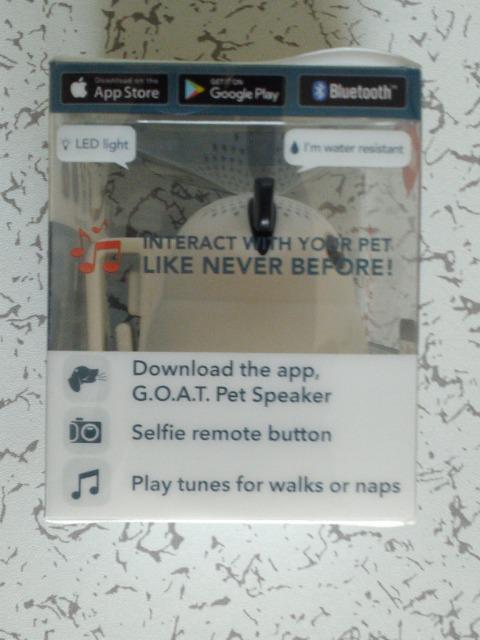 G.O.A.T PET SPEAKER(BluetoothXs[J[)