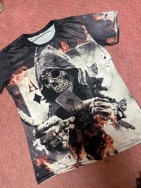 大きいサイズ  スカルデザイン 3XL Tシャツ3着セット < 男性ファッション  大きいサイズ  スカルデザイン 3XL Tシャツ3着セット < 男性ファッションの