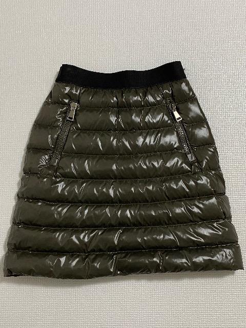 美品 正規品 モンクレール スカート 38  カーキ < ブランド  美品 正規品 モンクレール スカート 38  カーキ  < ブランドの