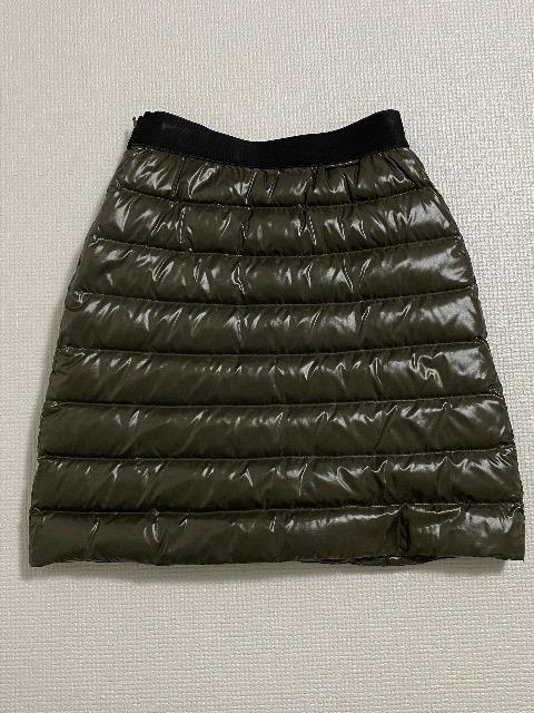 美品 正規品 モンクレール スカート 38  カーキ < ブランド  美品 正規品 モンクレール スカート 38  カーキ < ブランドの