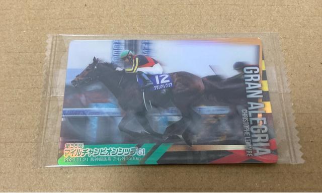 サラブレッド ホースコレクション ツインウエハース グランアレグリア ノーマルカード ルメール < トレーディングカード サラブレッド ホースコレクション ツインウエハース グランアレグリア ノーマルカード ルメール < トレーディングカードの