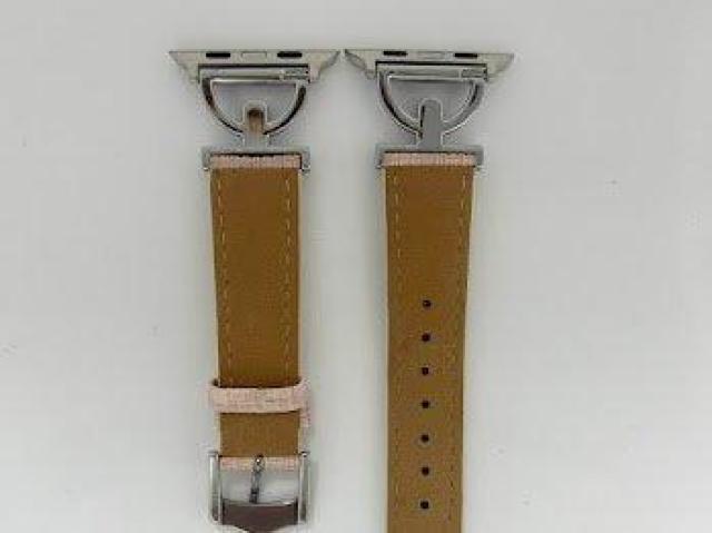 Apple Watch パステルカラー フェイクレザー バンド 42/44/45mm アプリコット < 女性アクセサリー/時計 Apple Watch パステルカラー フェイクレザー バンド 42/44/45mm アプリコット < 女性アクセサリー/時計の