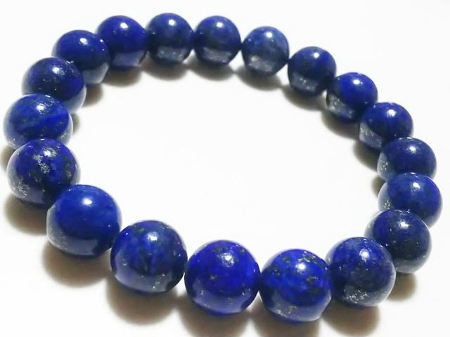 天然石★ラピスラズリ 10mm ブレス < 女性アクセサリー/時計 天然石★ラピスラズリ 10mm ブレス < 女性アクセサリー/時計の