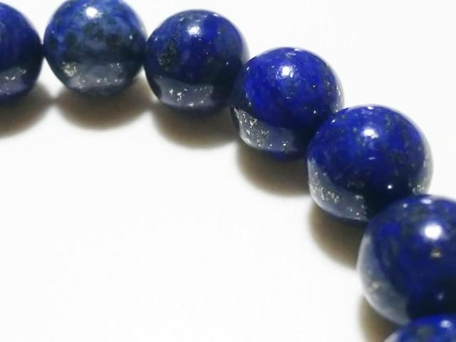 天然石★ラピスラズリ 10mm ブレス < 女性アクセサリー/時計 天然石★ラピスラズリ 10mm ブレス < 女性アクセサリー/時計の