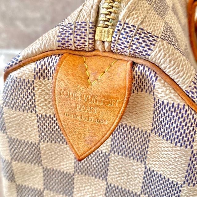 LOUIS VUITTON ダミエ アズール スピーディ30 ハンドバッグ White ルイ・ヴィトン ボストンバッグ < ブランド LOUIS VUITTON ダミエ アズール スピーディ30 ハンドバッグ White ルイ・ヴィトン ボストンバッグ < ブランドの