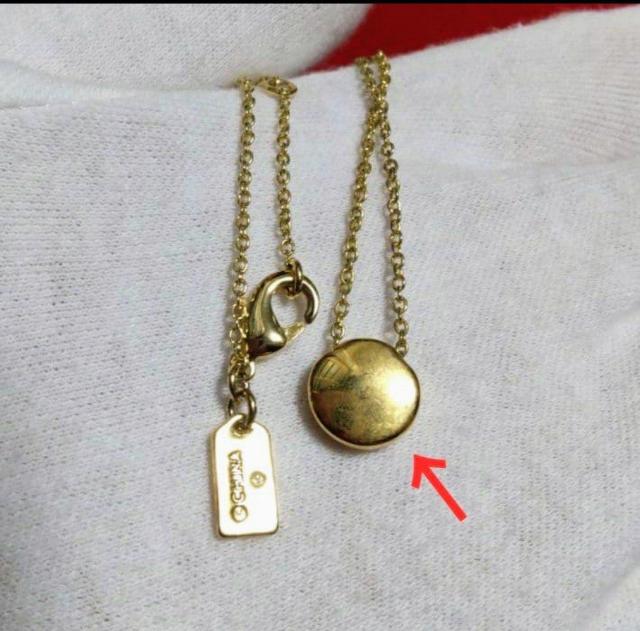 COACH オープンサークル ネックレス (ゴールド) < ブランド COACH オープンサークル ネックレス (ゴールド) < ブランドの