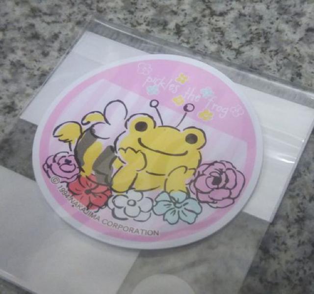 送料無料!かえるのピクルス シール はちとちょうちょ B < アニメ/コミック/キャラクター  送料無料!かえるのピクルス シール はちとちょうちょ B < アニメ/コミック/キャラクターの