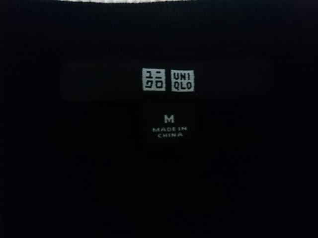 ユニクロ☆薄手ニットワンピース★細ボーダー☆ブラック×ベージュ★美品☆ < ブランド ユニクロ☆薄手ニットワンピース★細ボーダー☆ブラック×ベージュ★美品☆ < ブランドの