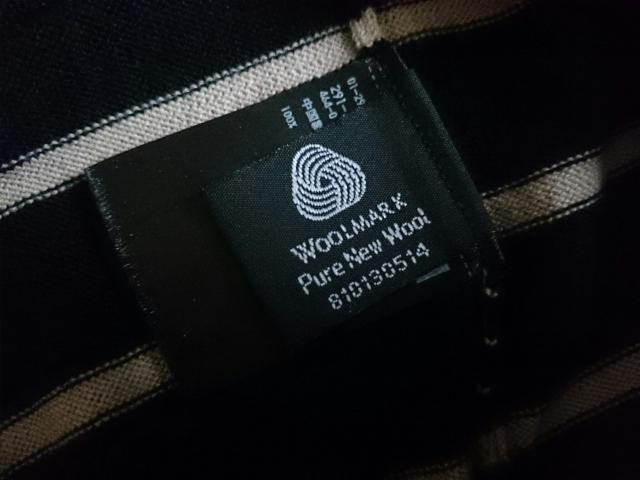 ユニクロ☆薄手ニットワンピース★細ボーダー☆ブラック×ベージュ★美品☆ < ブランド ユニクロ☆薄手ニットワンピース★細ボーダー☆ブラック×ベージュ★美品☆ < ブランドの