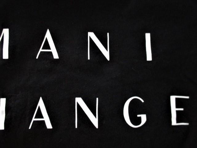 ☆アルマーニ エクスチェンジ ロゴ プリント Vネック Tシャツ/メンズ/XS☆ブラック < ブランド ☆アルマーニ エクスチェンジ ロゴ プリント Vネック Tシャツ/メンズ/XS☆ブラック < ブランドの