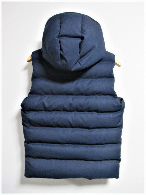 ☆EDIFICE エディフィス ウール ダウンベスト/メンズ/44(S)☆ネイビー < ブランド ☆EDIFICE エディフィス ウール ダウンベスト/メンズ/44(S)☆ネイビー < ブランドの