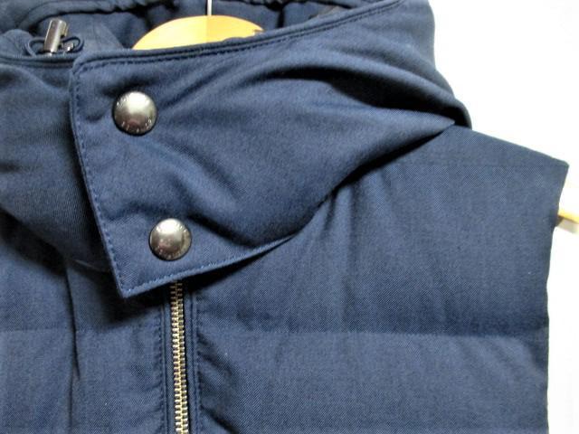 ☆EDIFICE エディフィス ウール ダウンベスト/メンズ/44(S)☆ネイビー < ブランド ☆EDIFICE エディフィス ウール ダウンベスト/メンズ/44(S)☆ネイビー < ブランドの