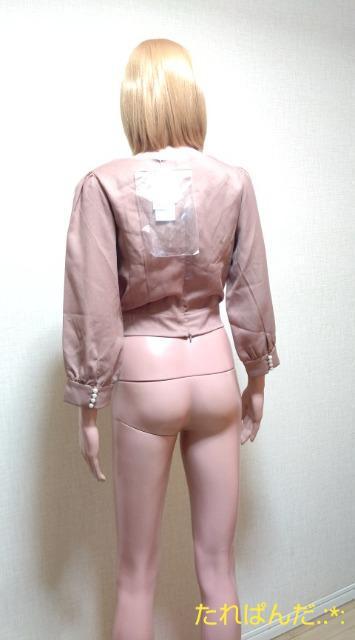 新品タグ付☆TOCCO☆綺麗なパール釦&リボン付きカットソーT249☆3点で即落 < 女性ファッション  新品タグ付☆TOCCO☆綺麗なパール釦&リボン付きカットソーT249☆3点で即落 < 女性ファッションの
